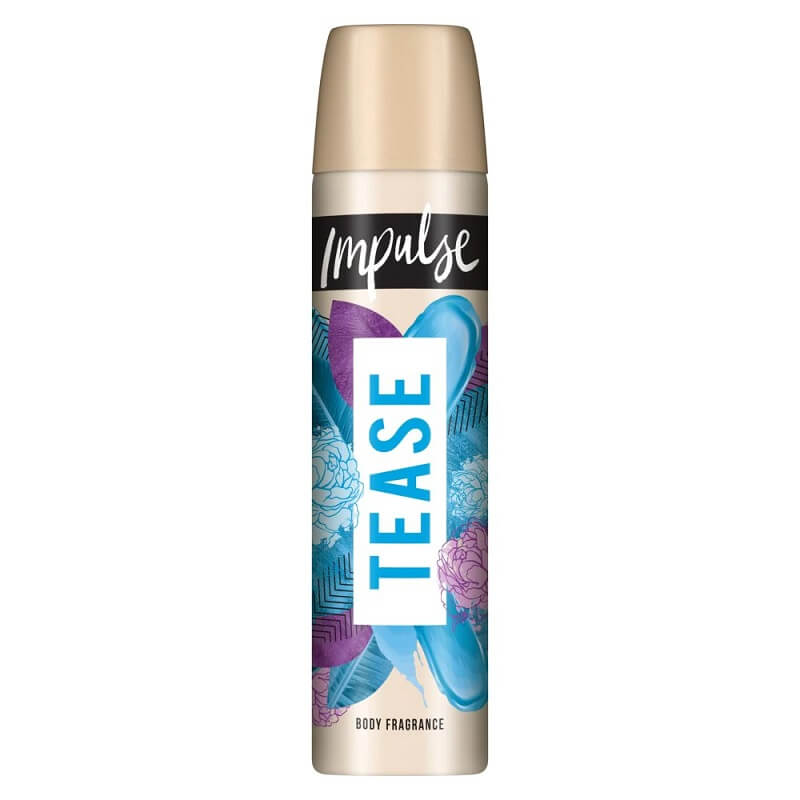 Impulse Body Spray Tease 75ml Origins World Foods