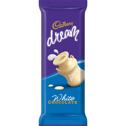 Cadbury Dream Bar  HEAT SENSITIVE ITEM. PLEASE ADD ITEM 122942 TO THE ORDER TO TRY TO PROTECT CHOCOLATES FROM HEAT DAMAGE. 80g