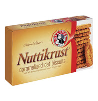 BEST BY JULY 2025: Bakers Nuttikrust Caramelized Oat Biscuits (Kosher) 200g