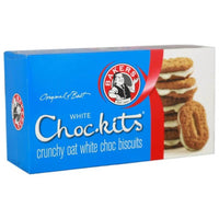 BEST BY MARCH 2024: Bakers Choc Kits White Chocolate Biscuits (Kosher) 200g