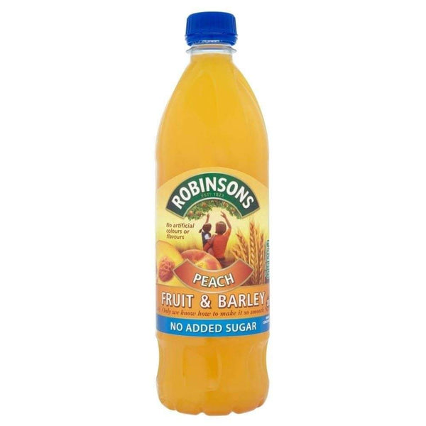 Robinsons Squash Barley Peach No Added Sugar 1l