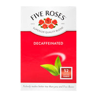 Five Roses Decaf Tea Bags (Pack of 50 Bags) 125g