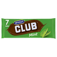 BEST BY JULY 2025: Jacobs (McVities) Club Bars Mint 7pk  HEAT SENSITIVE ITEM. PLEASE ADD ITEM 122942 TO THE ORDER TO TRY TO PROTECT CHOCOLATES FROM HEAT DAMAGE. 154g