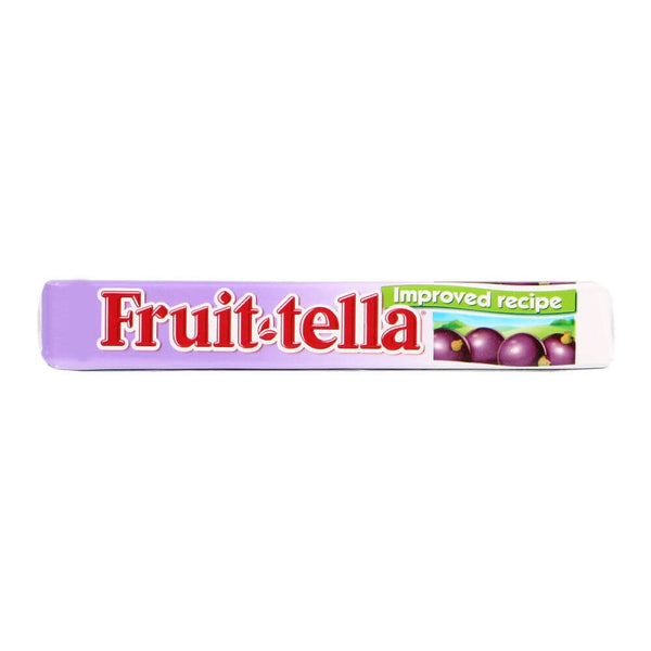BEST BY MAY 2025: Fruitella Blackcurrant Sweets with Fruit Juice 41g