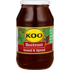 Koo Beetroot Grated and Spiced Large Jar (Kosher) 780g
