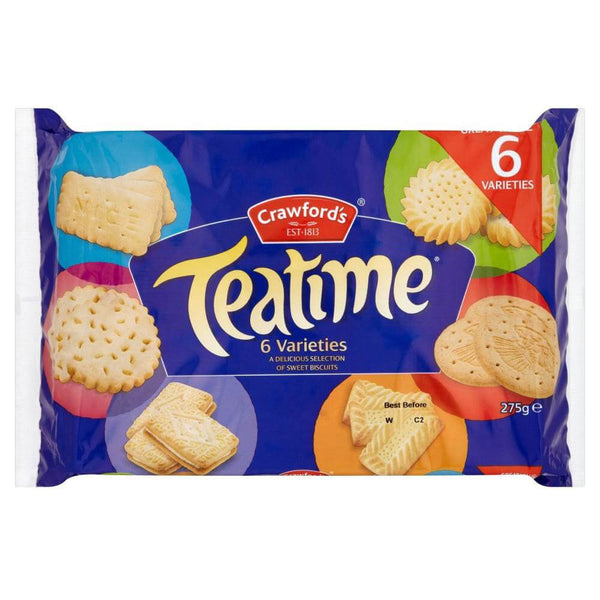 McVities Crawford Teatime Six Varieties 275g