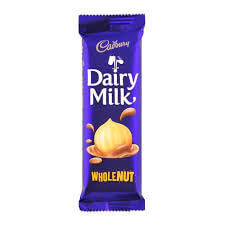 Cadbury Whole Nut Bar  HEAT SENSITIVE ITEM. PLEASE ADD ITEM 122942 TO THE ORDER TO TRY TO PROTECT CHOCOLATES FROM HEAT DAMAGE. 80g