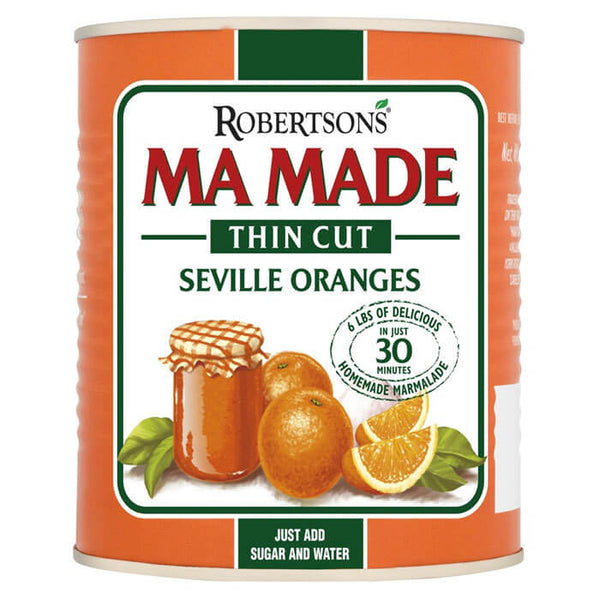 BEST BY FEBRUARY 2024: Robertsons Ma Made Thin Cut Seville Oranges Marmalade 850g