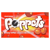 BEST BY JUNE 2025: Paynes Poppets Chewy Toffee  HEAT SENSITIVE ITEM. PLEASE ADD ITEM 122942 TO THE ORDER TO TRY TO PROTECT CHOCOLATES FROM HEAT DAMAGE 39g