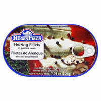 Ruegenfisch Herring Filets in Paprika Sauce 200g