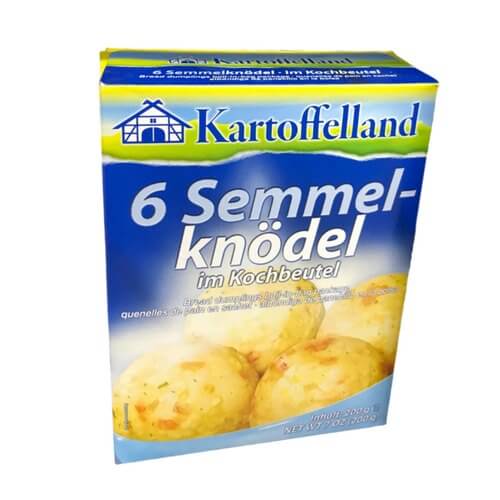 Kartoffelland 6 Semmel Knoedel im Kochbeutel 200g