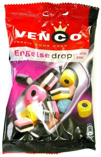 Venco English Liquorice Allsorts 100g