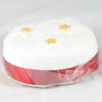 Original Cake Company Christmas Cake All Over Iced Premium Fruit Cake 907g