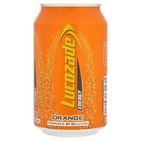 Lucozade Orange Energy Drink Can 330ml
