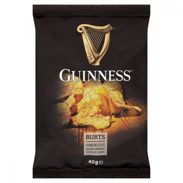 Burts Crisps Guinness Thick Cut Potato Chips 42g