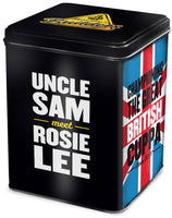 Builders Union Jack Tea Tin Caddy 80 Tea Bags 250g