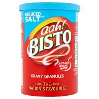 BEST BY NOVEMBER 2024: Bisto Gravy Granules Original with Reduced Salt 190g