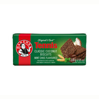 Bakers Tennis Mint Chocolate 200g