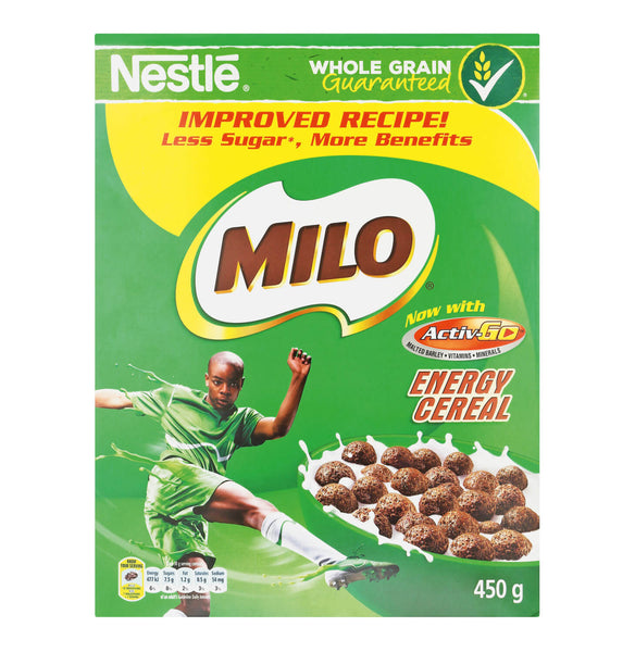 BEST BY MARCH 2024: Nestle Milo - Cereal (Kosher) 450g
