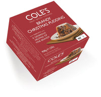 Coles Christmas Pudding Brandy 908g