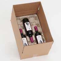 International Brands Wine Shipper (Holds 6 Bottles Of Wine) Please Note That Extra Shipping Charges Can Occur. 800g