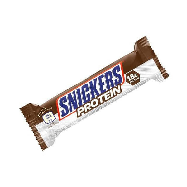 BEST BY JULY 2025: Mars Snickers Protein Bar  HEAT SENSITIVE ITEM. PLEASE ADD ITEM 122942 TO THE ORDER TO TRY TO PROTECT CHOCOLATES FROM HEAT DAMAGE. 47g