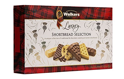 Walkers Shortbread Luxury Selection HEAT SENSITIVE ITEM. PLEASE ADD ITEM 122942 TO THE ORDER TO TRY TO PROTECT CHOCOLATES FROM HEAT DAMAGE 250g