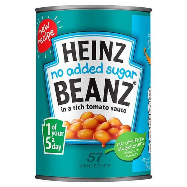 Heinz Baked Beans - No Added Sugar 415g