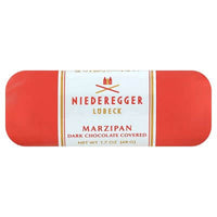 BEST BY OCTOBER 2024: Niederegger Dark Chocolate Covered Marzipan Loaf 75g