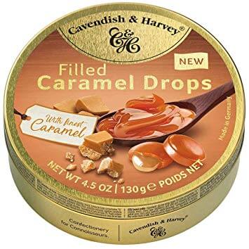 Cavendish and Harvey Caramel Drops Filled with Caramel 130g