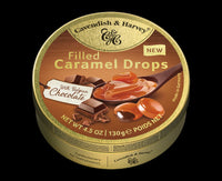 Cavendish and Harvey Caramel Drops Filled with Chocolate 130g