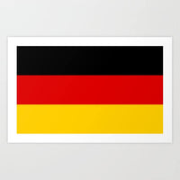 German Flag Note Card 18g