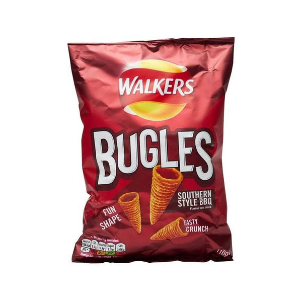 Walkers Bugles South Western Style BBQ Flavour Corn Snack 110g