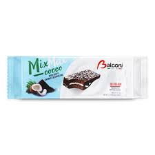 Balconi Mixmax Cocco Cream Chocolate Cake Bars (Item Contains 10 Snacks) 350g