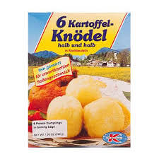 BEST BY NOVEMBER 2024: Dr Willi Knoll Dumplings Potato in Boiling Bags 200g