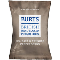 BEST BY DECEMBER 2025: Burts Crisps Sea Salt and Crushed Peppercorn Potato Chips 150g