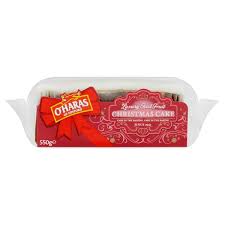OHaras of Foxford Christmas Iced Fruit Cake Slab 550g