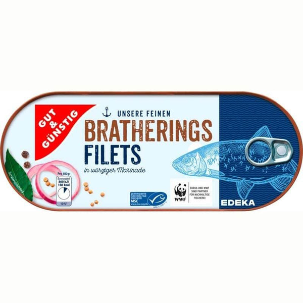 Gut and Gunstig Fried Herring Filets 325g