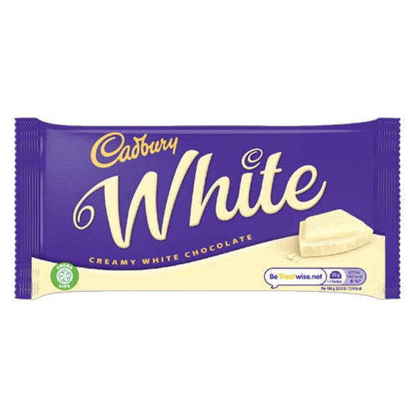 BEST BY JANUARY 2025: Cadbury White 90g