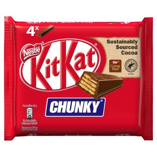 Nestle Kitkat Chunky (4 Pack) 128g