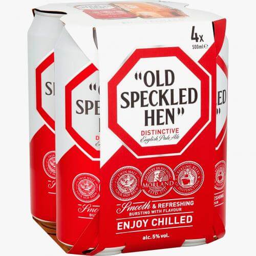 Old Speckled Hen Ale (Pack of 4 X 440ml) 4kg
