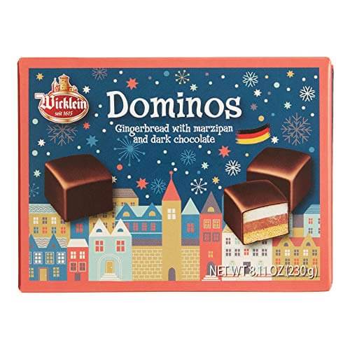 Wicklein Dominos With Marzipan Box 230g