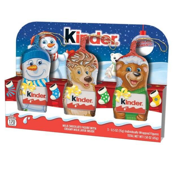 Ferrero Rocher Kinder Milk Chocolate Hollow Figures Santa or Reindeer or Elf 45g