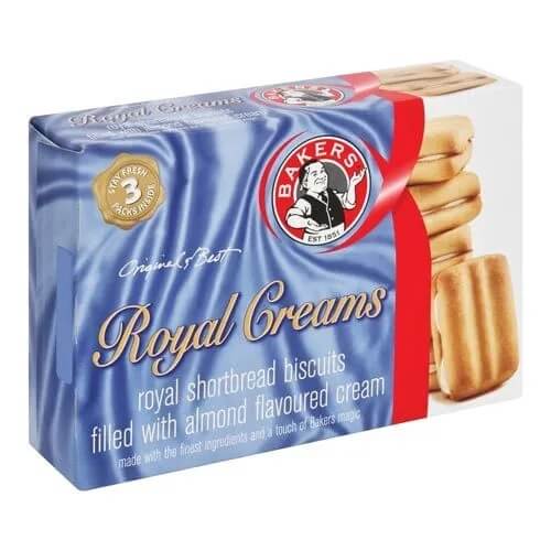 BEST BY NOVEMBER 2024: Bakers Royal Creams 280g