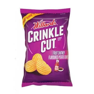 Willards Crinkle Cut Fruit Chutney 125g