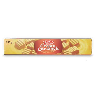 Wilsons Toffee Cream Caramels 150g