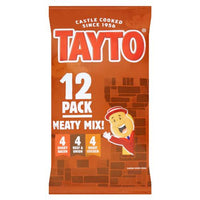 BEST BY JULY 2025: Tayto Meaty Crisp Mix 12pk 300g