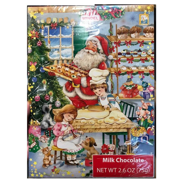 Advent Calendar Windel Santa Christmas Baking RED (LIMIT 3 PER CUSTOMER) 75g