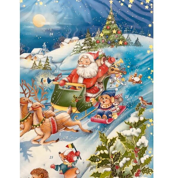 Advent Calendar Windel Santa and Friends BLUE (LIMIT 3 PER CUSTOMER) 75g