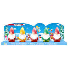 Riegelein Hollow Chocolate Gifts Gnomes 5 Pack 62g